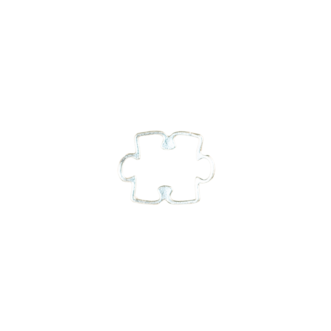 Puzzle piece outline.