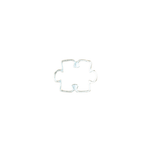 Puzzle piece outline.