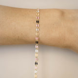 Gold Enamel Chain in Witches Brew
