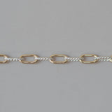 Twisted Paperclip - Mixed Metal