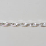 Beveled Diamond Cut Box - Medium - Sterling Silver