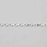 Cable - Diamond Cut - Textured - Sterling Silver