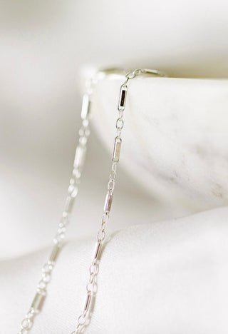 Silver chain necklace, 00269E6B-4274-4872-9702-8EC8814D827A