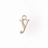 Lowercase Alphabet - Dangle Charm - Sterling Silver
