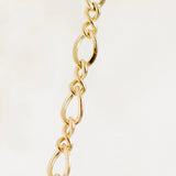 Flat Twisted Link Oval - Medium - GF