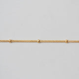 Curb Satellite - Mini - Gold Filled