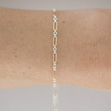 mixed metal permanent jewelry chain