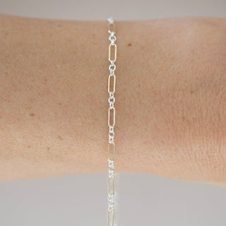 mixed metal permanent jewelry chain