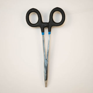 Rubber Locking Hemostats (Silver & Black)