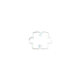 Puzzle Piece Charm - Dangle or Connector