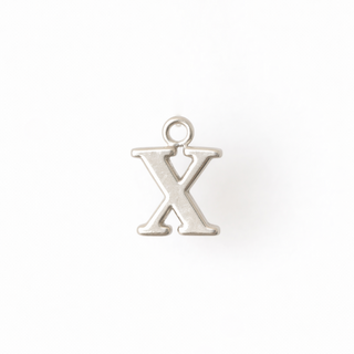 Lowercase Alphabet - Dangle Charm - Sterling Silver