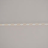 mixed metal chain for permanent jewelry