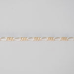 mixed metal two tone chain 