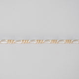 mixed metal two tone chain 