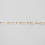 mixed metal two tone chain 