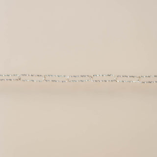 Textured Paperclip - Large - Sterling Silver