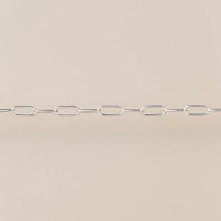 Rounded Paperclip - Small - Sterling Silver