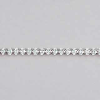 Oval Tennis Chain - Sterling Silver