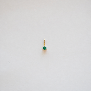 Dangle Circle - Birthstones - Gold Filled