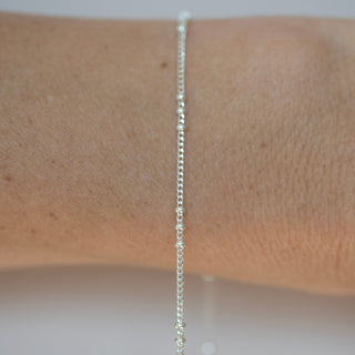 sterling silver chain for permanent jewelry