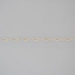 wholesale permanent jewelry two tone chain