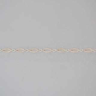 wholesale permanent jewelry two tone chain