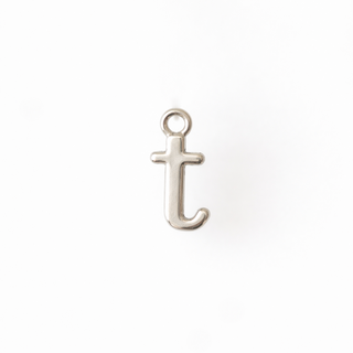 Lowercase Alphabet - Dangle Charm - Sterling Silver