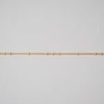 satellite chain for permanent jewelry