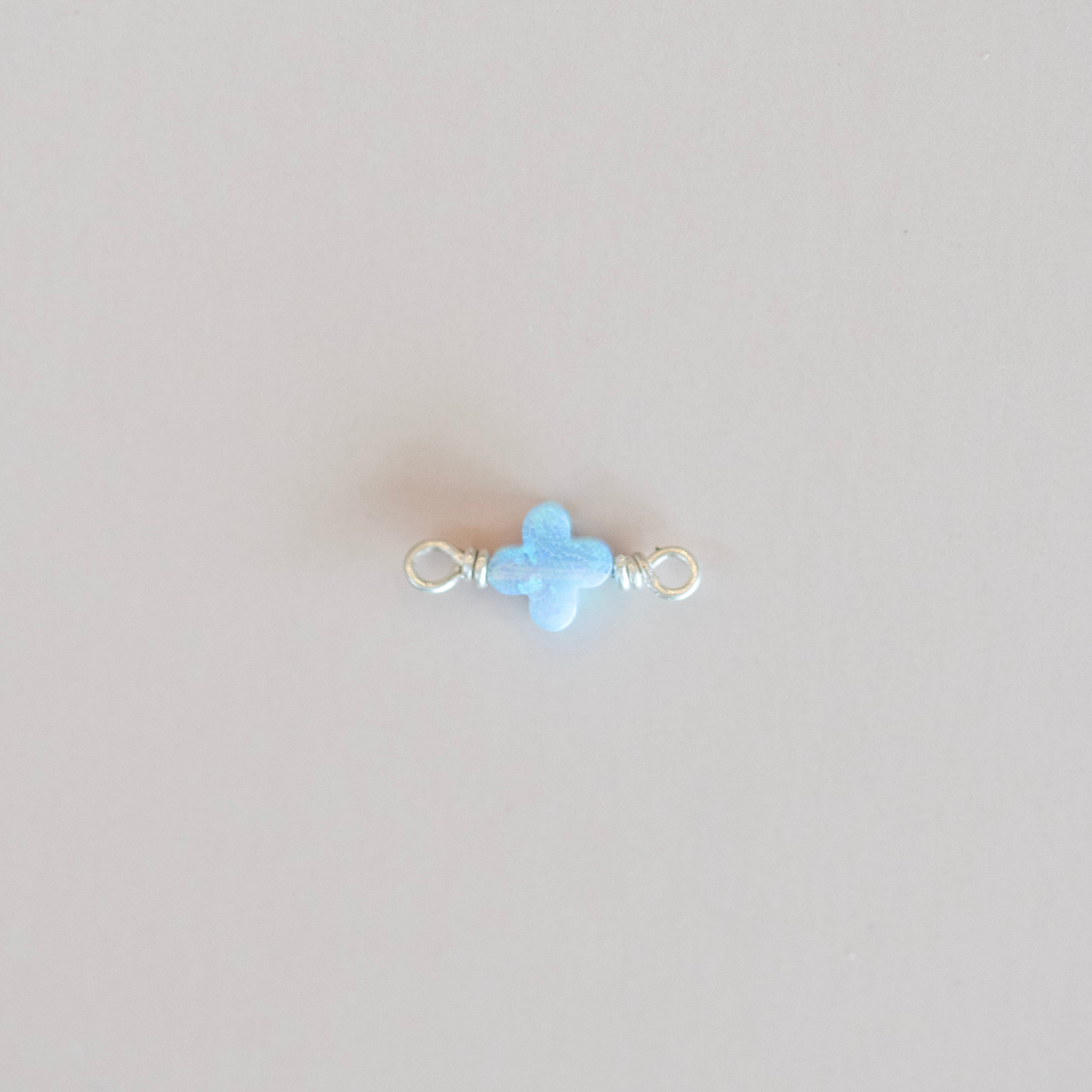 opal clover connector blue