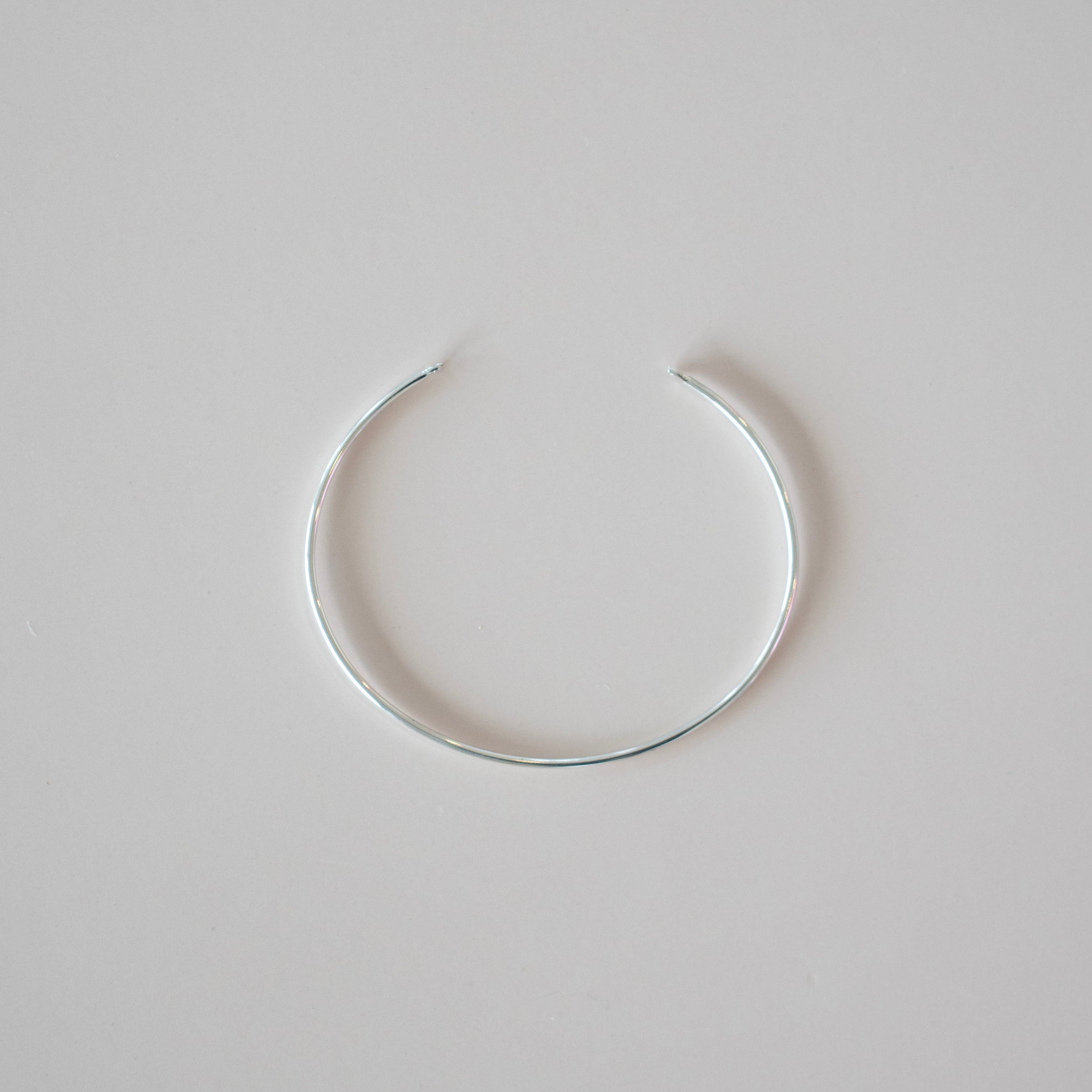 Permanent Bangle - Sterling Silver