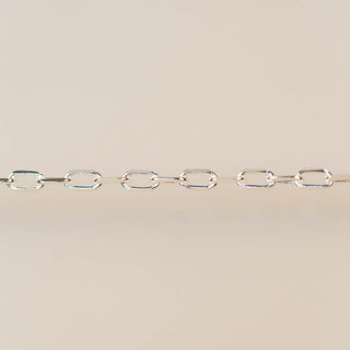 Diamond Cut Cable - Large - Sterling Silver