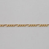 Flattened Figaro - Mini - Gold Filled
