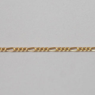 Flattened Figaro - Mini - Gold Filled