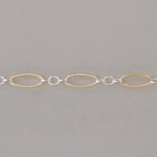 two tone permanent jewelry chain