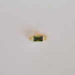 Baguette bezel Connector charm