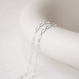 Linked Paperclip - Sterling Silver