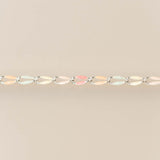 Silver Enamel in Electric Love