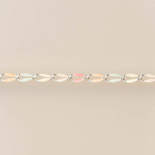 Silver Enamel in Electric Love