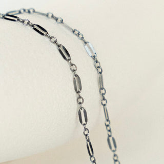 Black chain necklace - 583DD228