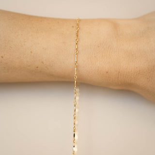 Flattened Bar Chain - GF