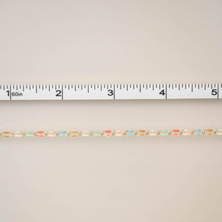 Gold Enamel Chain Tropic
