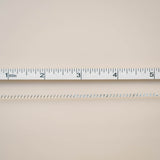 Flattened Curb - Small - Sterling Silver