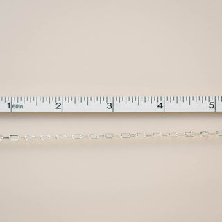 Diamond Cut Cable - Large - Sterling Silver
