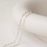 Linked Paperclip - Sterling Silver