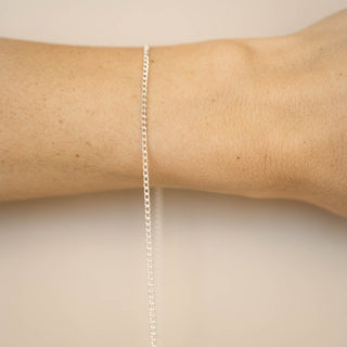 Open Curb - Sterling Silver