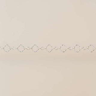 Triple Linked Clover - Sterling Silver