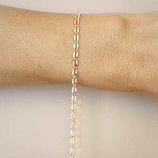 Gold Enamel in Electric Love