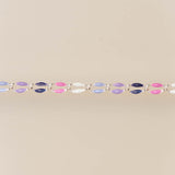 Silver Enamel in Lavender