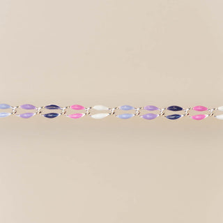 Silver Enamel in Lavender