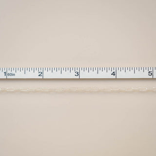 Textured Paperclip - Medium - Sterling Silver